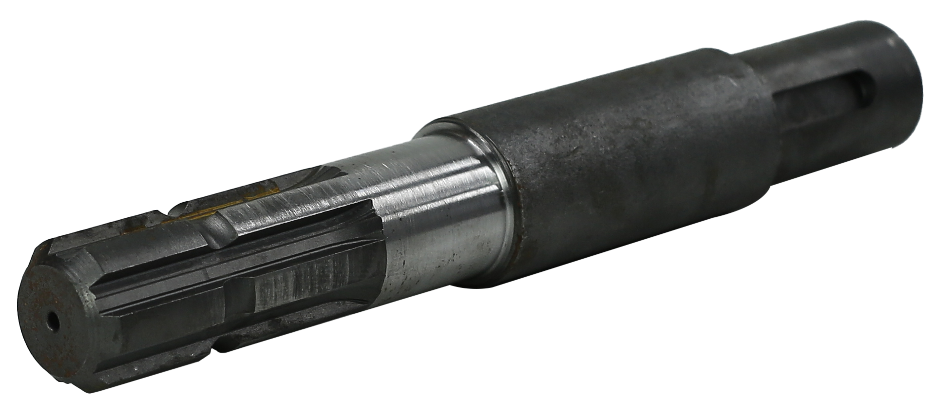 Eixo inferior M.B estriado longo 30mm chaveta-ponta